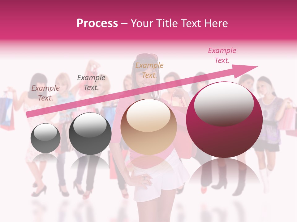 Fashion Friends Person PowerPoint Template