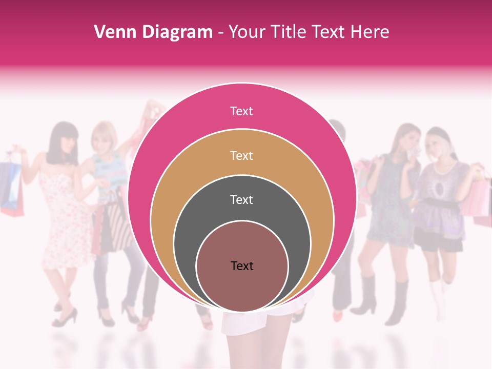 Fashion Friends Person PowerPoint Template