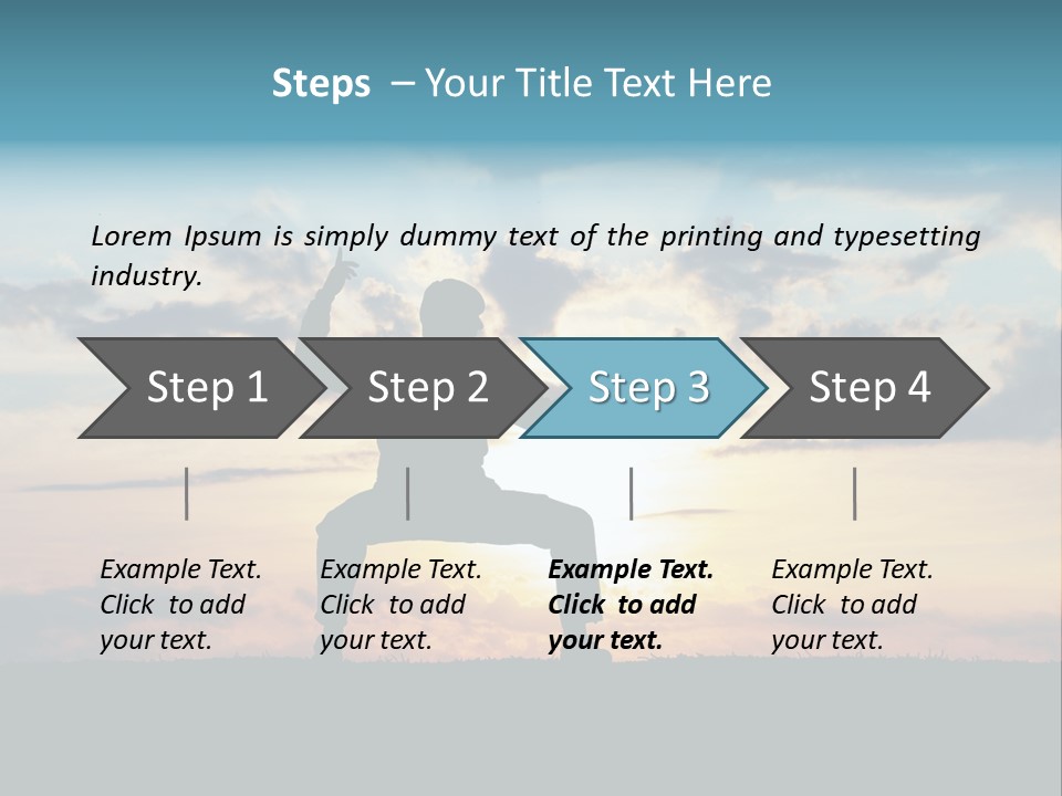 Skill Art Stunt PowerPoint Template