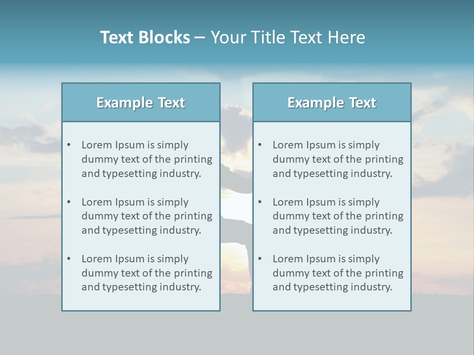 Skill Art Stunt PowerPoint Template