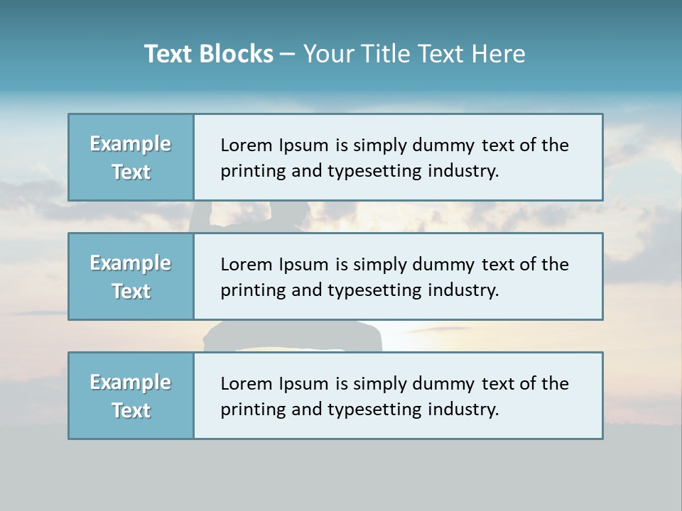 Skill Art Stunt PowerPoint Template