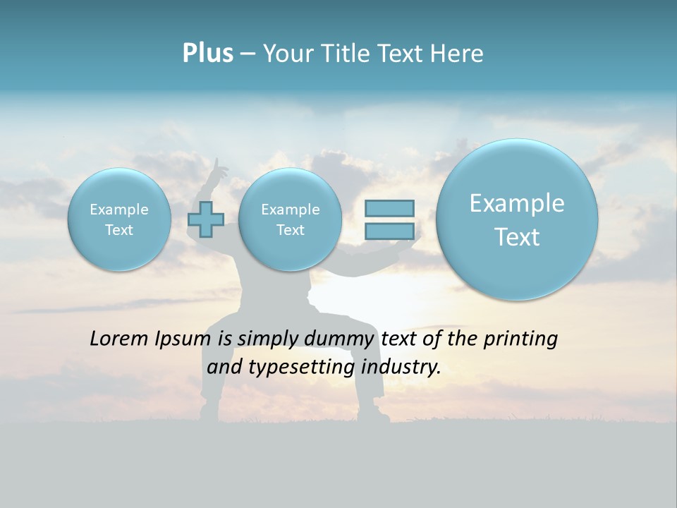 Skill Art Stunt PowerPoint Template