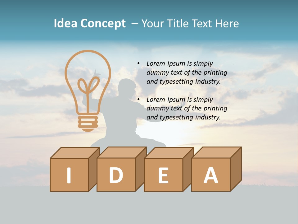 Skill Art Stunt PowerPoint Template