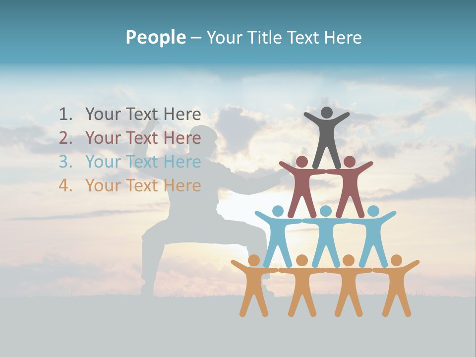 Skill Art Stunt PowerPoint Template