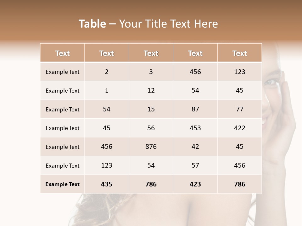 Isolated Teeth Attractive PowerPoint Template
