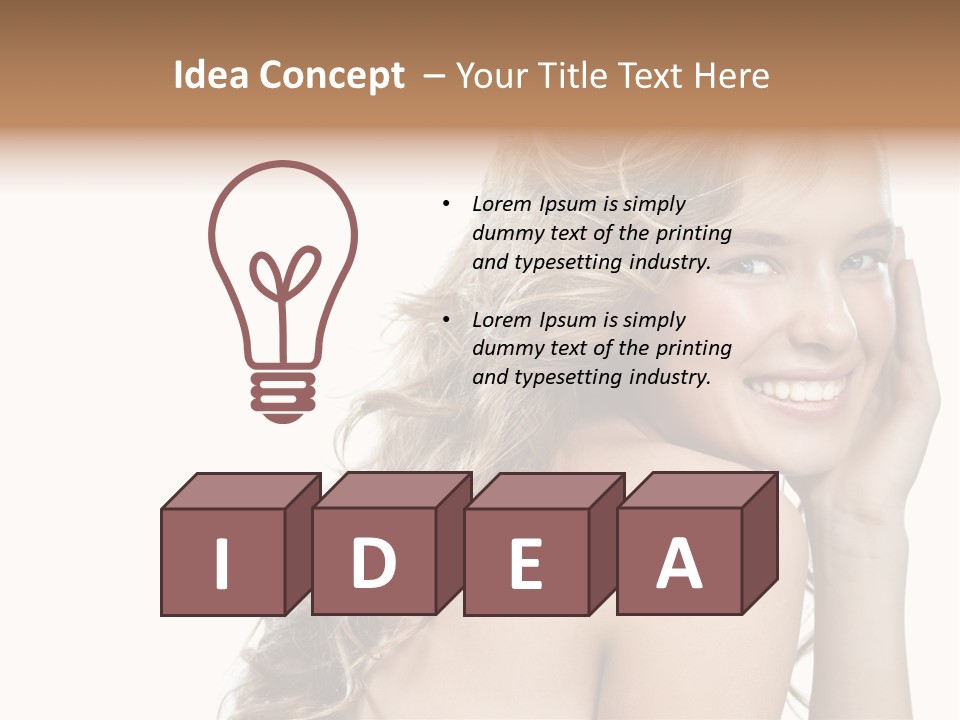 Isolated Teeth Attractive PowerPoint Template