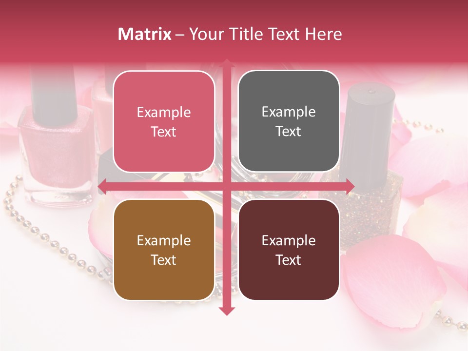 Decorative Female Mirror PowerPoint Template