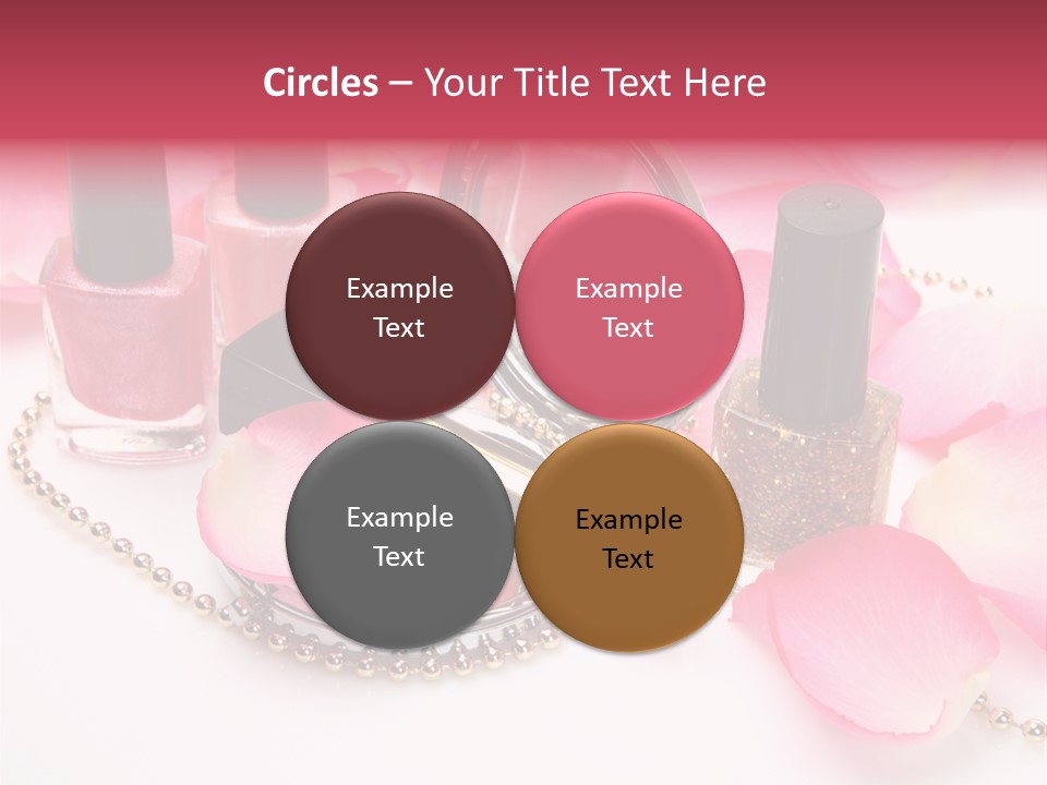 Decorative Female Mirror PowerPoint Template