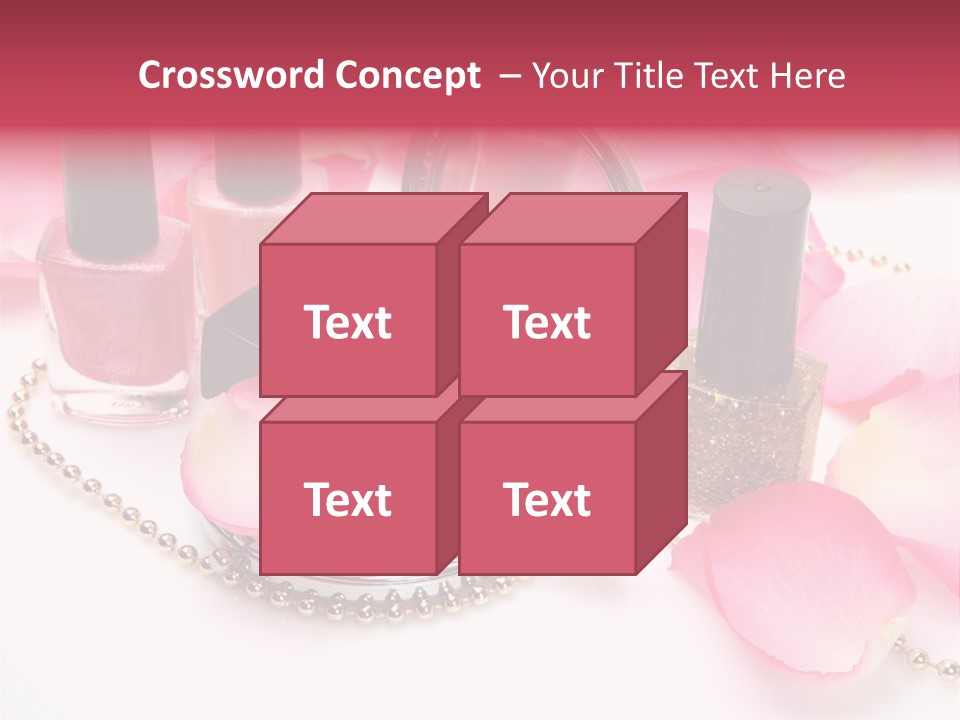 Decorative Female Mirror PowerPoint Template