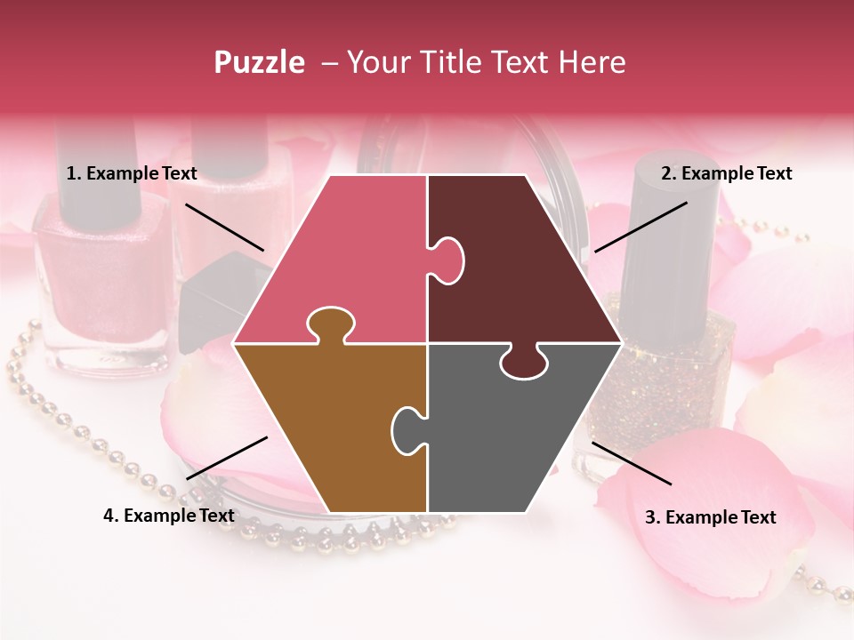 Decorative Female Mirror PowerPoint Template