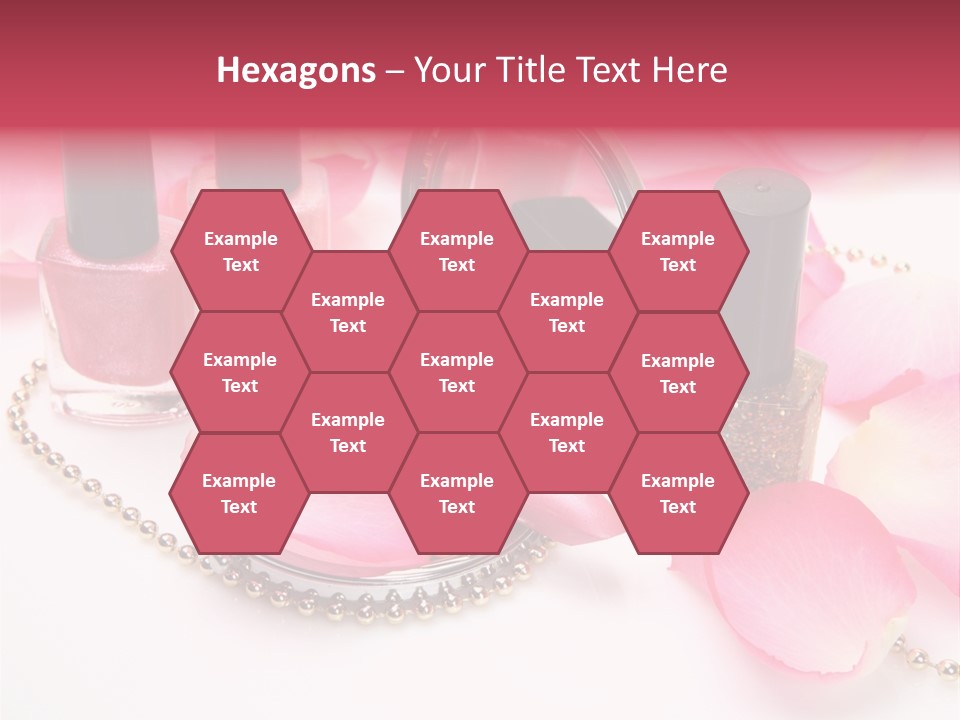 Decorative Female Mirror PowerPoint Template