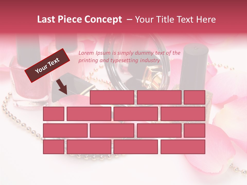 Decorative Female Mirror PowerPoint Template