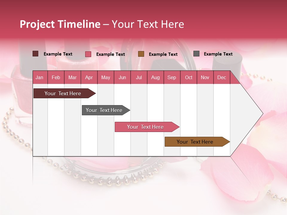 Decorative Female Mirror PowerPoint Template