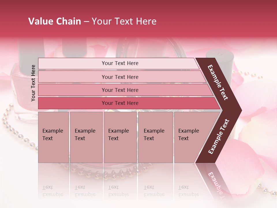 Decorative Female Mirror PowerPoint Template