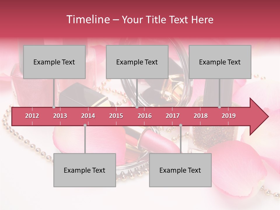 Decorative Female Mirror PowerPoint Template