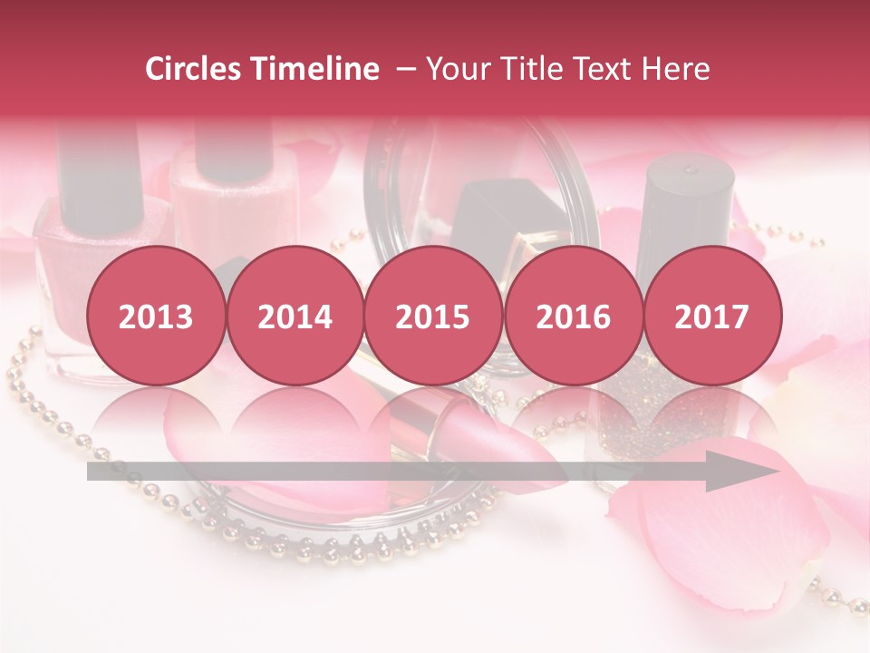 Decorative Female Mirror PowerPoint Template