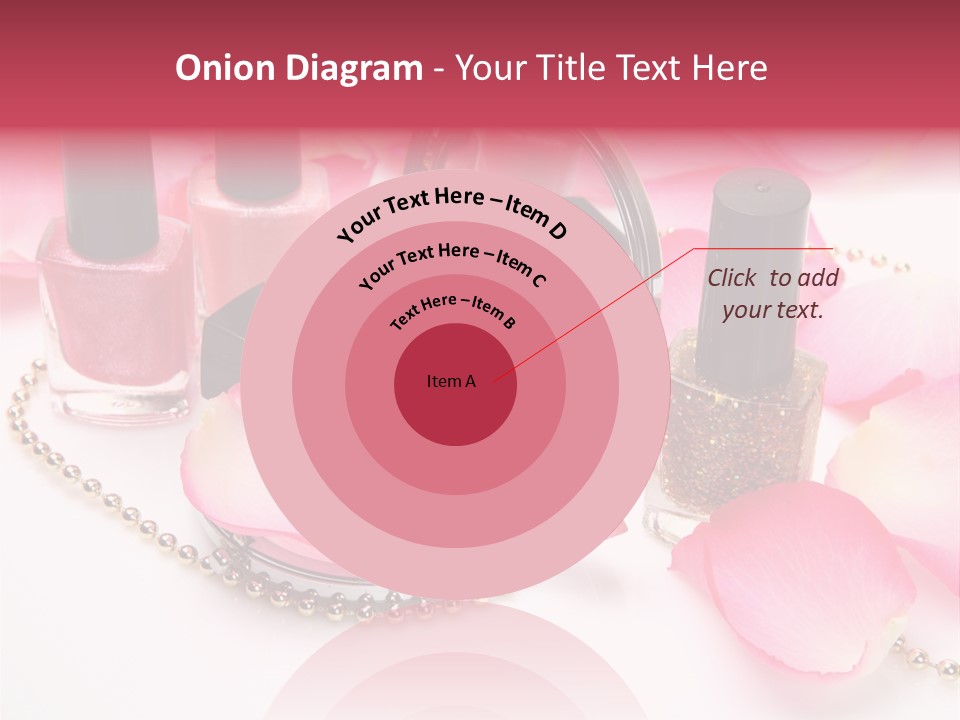 Decorative Female Mirror PowerPoint Template