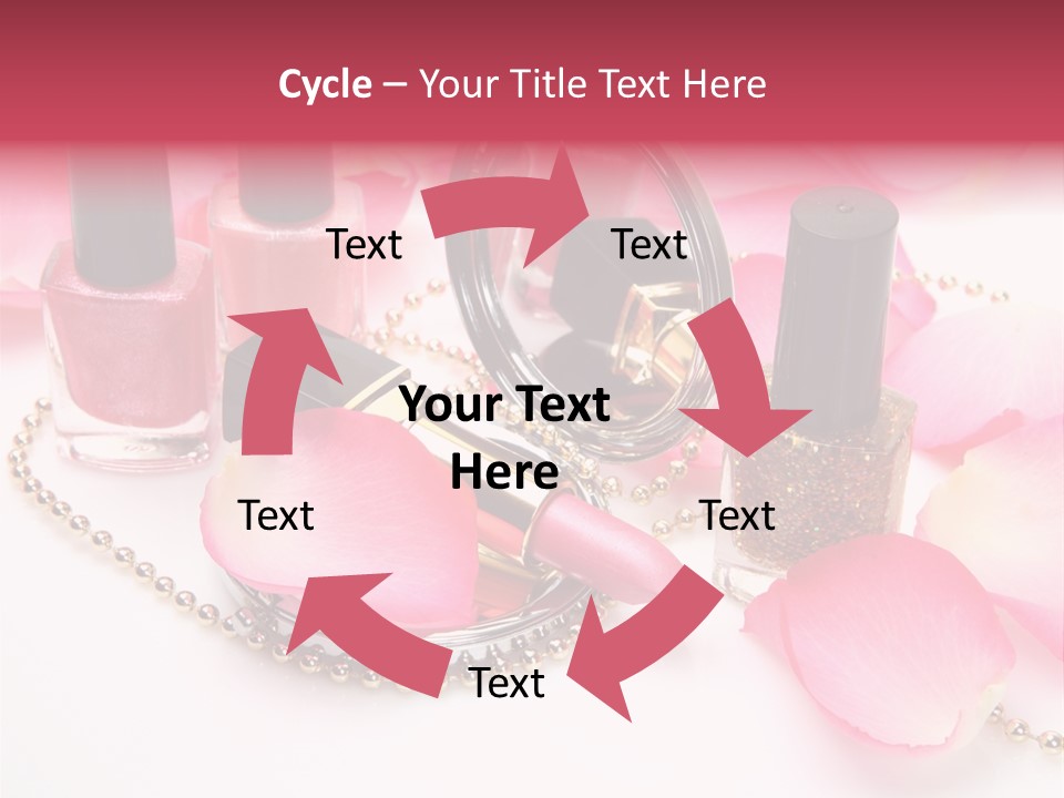 Decorative Female Mirror PowerPoint Template