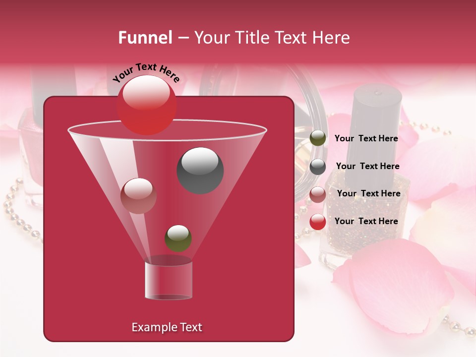 Decorative Female Mirror PowerPoint Template