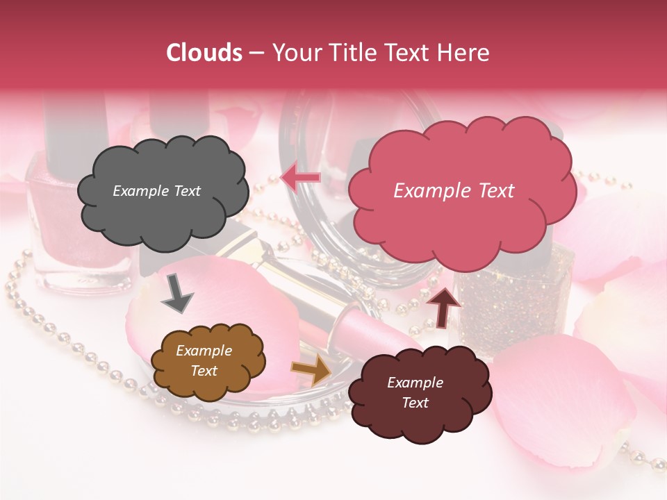 Decorative Female Mirror PowerPoint Template