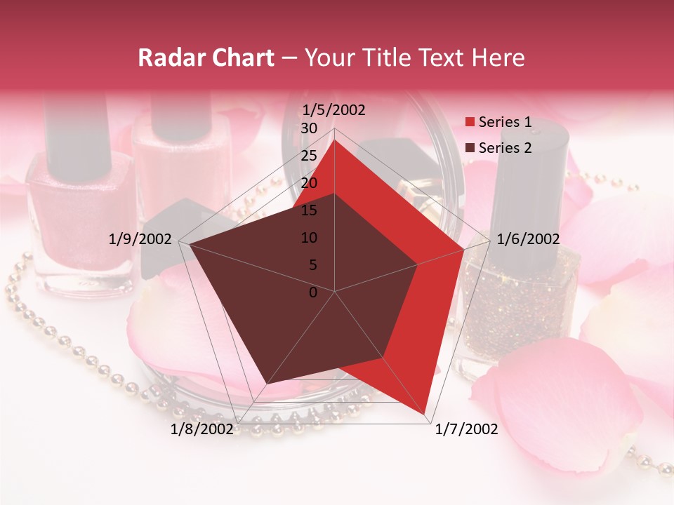 Decorative Female Mirror PowerPoint Template