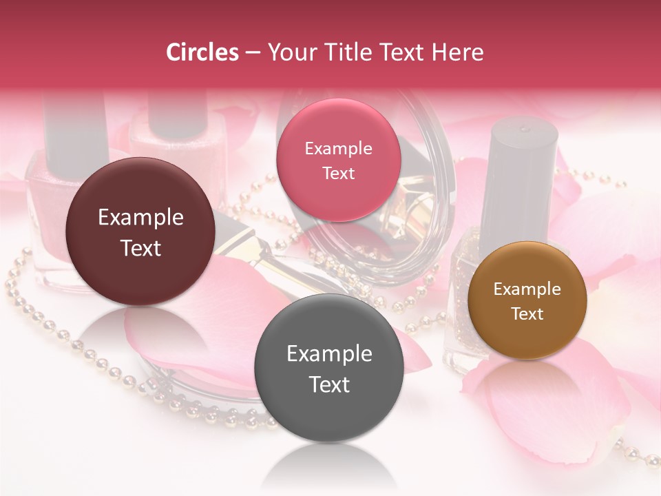 Decorative Female Mirror PowerPoint Template