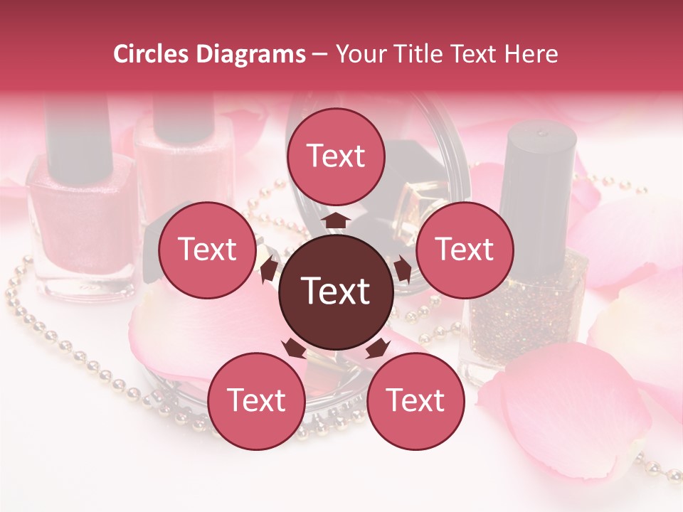 Decorative Female Mirror PowerPoint Template