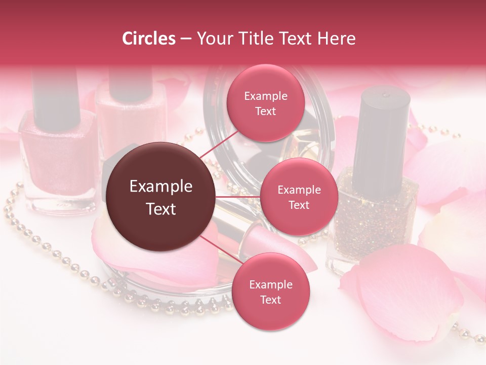 Decorative Female Mirror PowerPoint Template