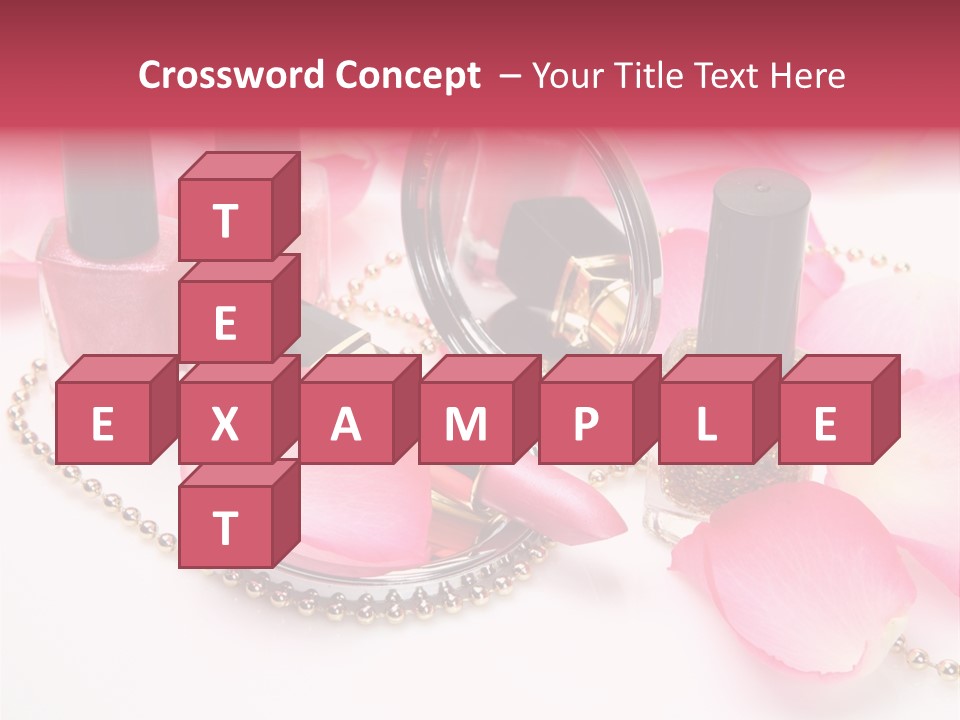 Decorative Female Mirror PowerPoint Template