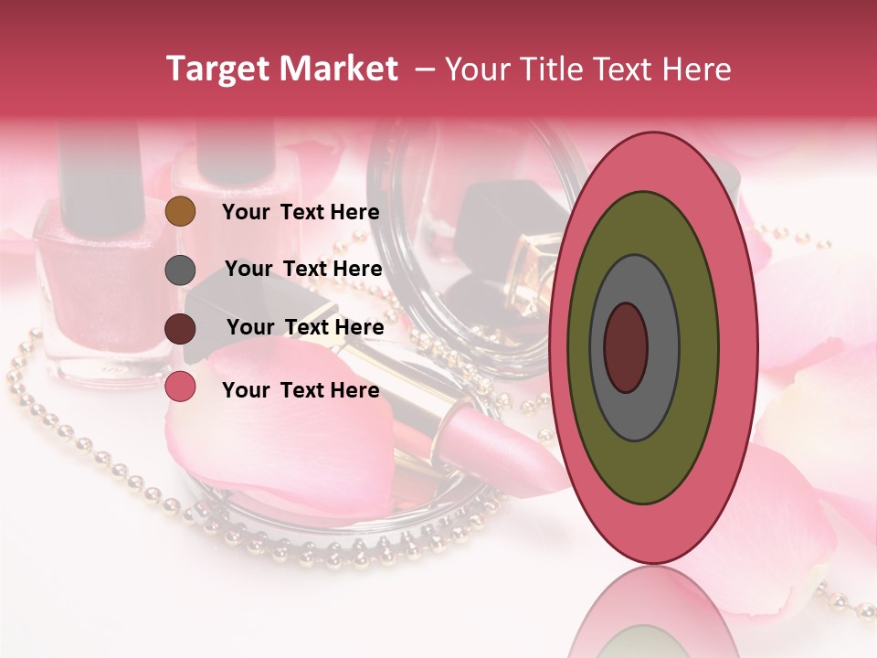 Decorative Female Mirror PowerPoint Template