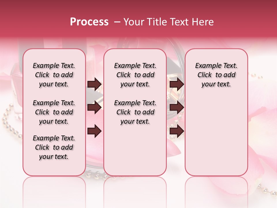 Decorative Female Mirror PowerPoint Template