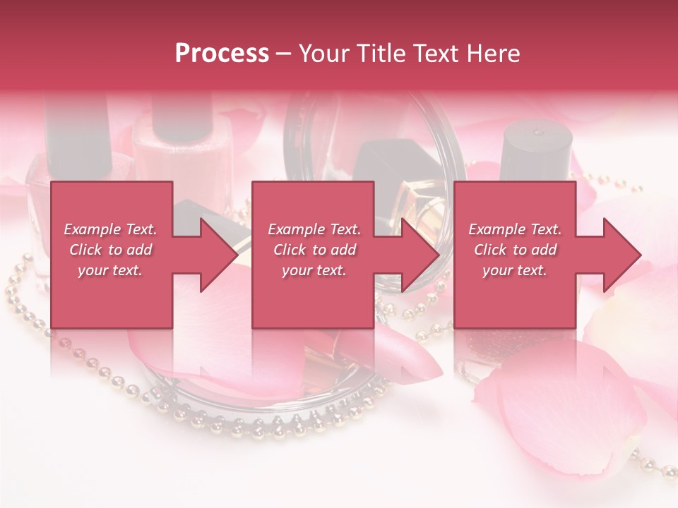 Decorative Female Mirror PowerPoint Template