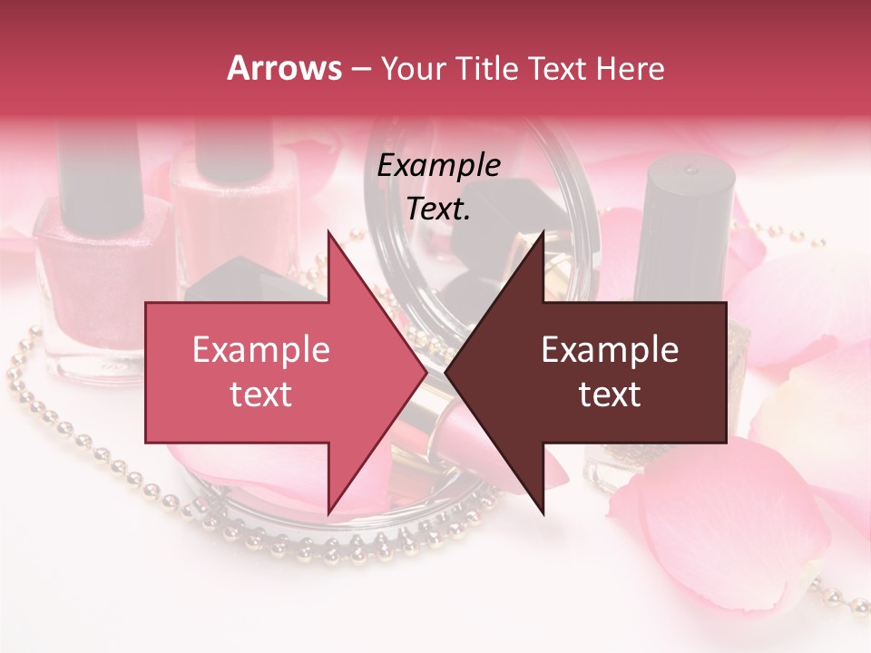 Decorative Female Mirror PowerPoint Template