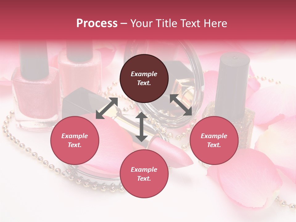 Decorative Female Mirror PowerPoint Template