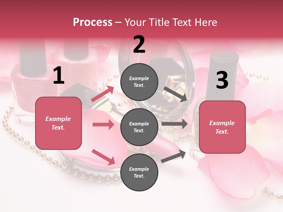 Decorative Female Mirror PowerPoint Template