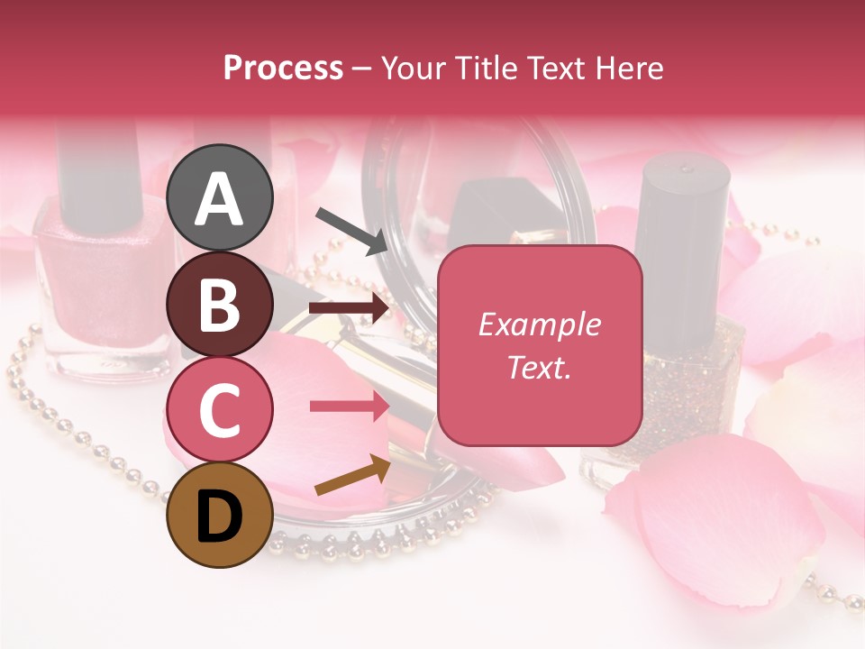 Decorative Female Mirror PowerPoint Template