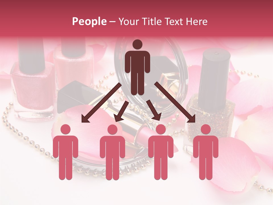 Decorative Female Mirror PowerPoint Template