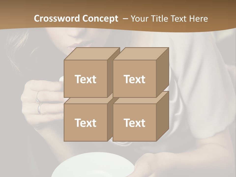 Coffee Sensuality Clean PowerPoint Template