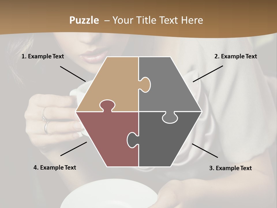 Coffee Sensuality Clean PowerPoint Template