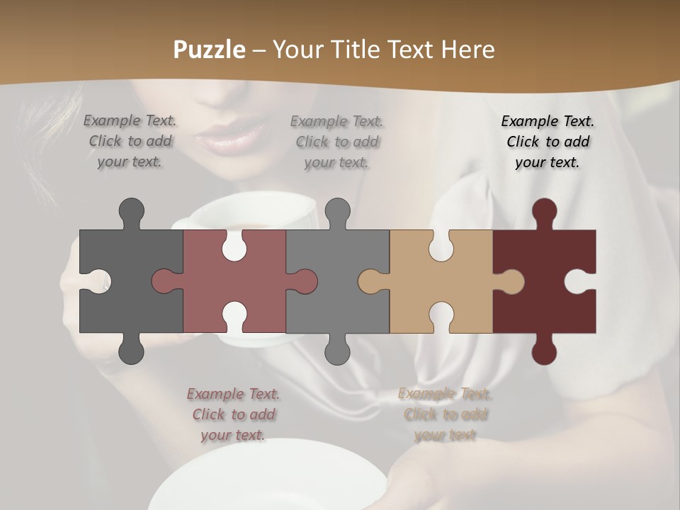 Coffee Sensuality Clean PowerPoint Template