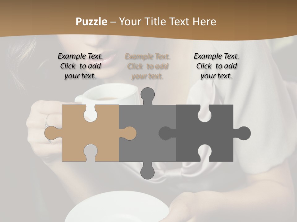 Coffee Sensuality Clean PowerPoint Template