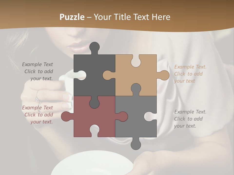 Coffee Sensuality Clean PowerPoint Template