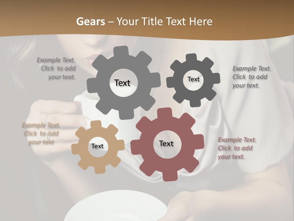 Coffee Sensuality Clean PowerPoint Template