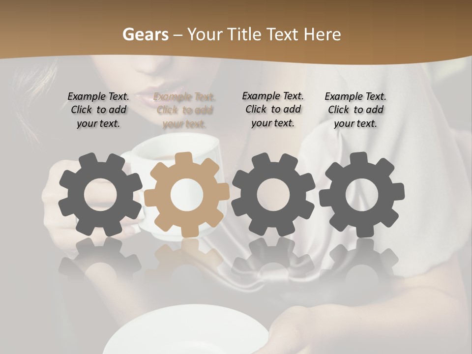 Coffee Sensuality Clean PowerPoint Template