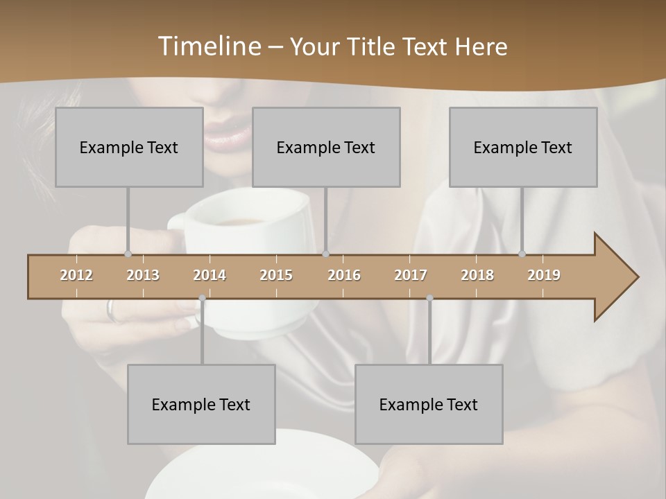 Coffee Sensuality Clean PowerPoint Template