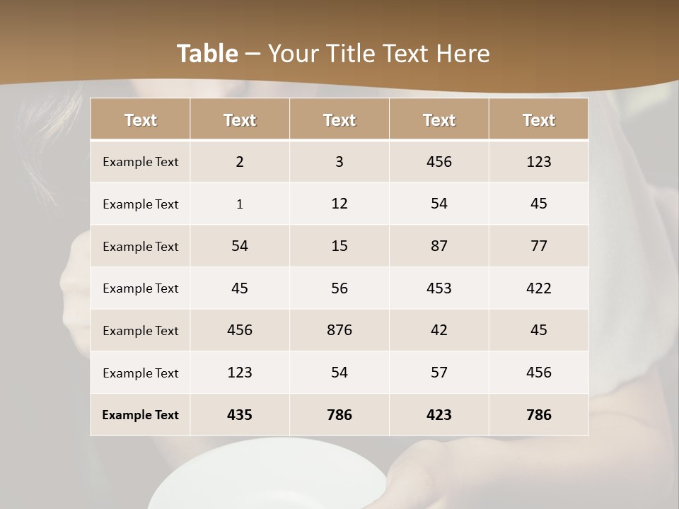 Coffee Sensuality Clean PowerPoint Template