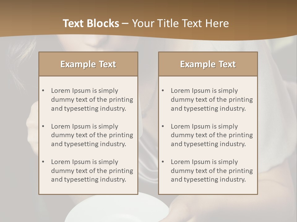 Coffee Sensuality Clean PowerPoint Template