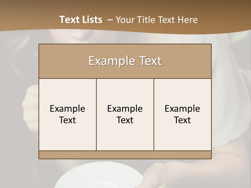 Coffee Sensuality Clean PowerPoint Template