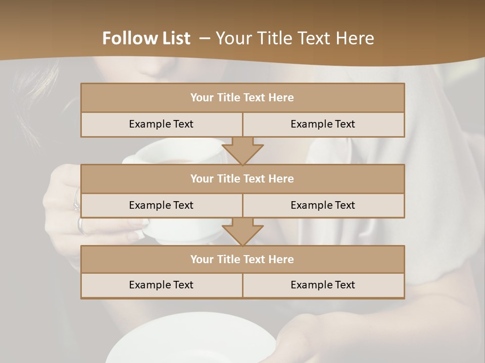 Coffee Sensuality Clean PowerPoint Template