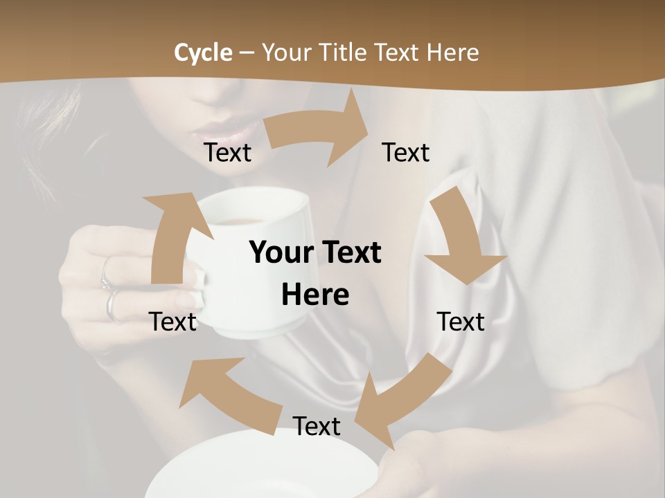Coffee Sensuality Clean PowerPoint Template